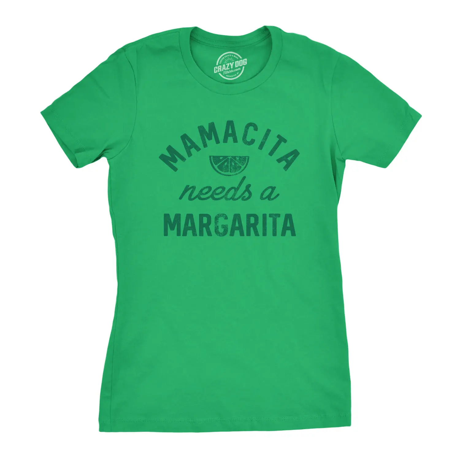 Womens Mamacita Needs A Margarita T Shirt Funny Tequila Tee Funny Womens T Shirts Cute Vintage Fashion Casual Ladies T-Shirt Gift Cinco De Mayo Tops for Women Funny Drinking Top Women's Novelty Tees Green