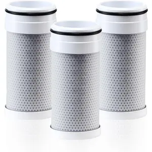 VEVOR Faucet Filter Replacement, 3 - Pack Water - Filter Cartridge, 5 - Layer High - Efficiency Filtration, 3 - Month Value and 317 Gal Lifespan/Filter, Compatible with Models 8807 8811 Filtration SystemVEVOR Super Brand Day