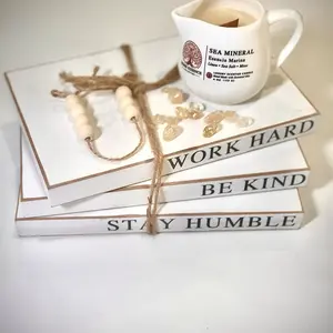 SEA MINERAL Home Essence Day at the Spa Messages Candle Work Hard Be Kind Stay Humble Motivational Design Aromatherapy Scented Candle Therapeutic Decor Ornaments Decoration Perfume with Butter Shea Cocoa Mango Cocoil Soja Wax Vit E - Bamboo