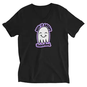 Keep It Creepy Short Sleeve V-Neck T-Shirt
