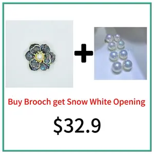 Freshwater Pearl Brooch (Get Snow White Edison Opening)
