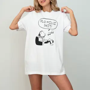 Flo Milli Sh!t T-Shirt,  Flo Milli Shirt, Unisex Shirt, Vintage Shirt For Women Casual Cotton