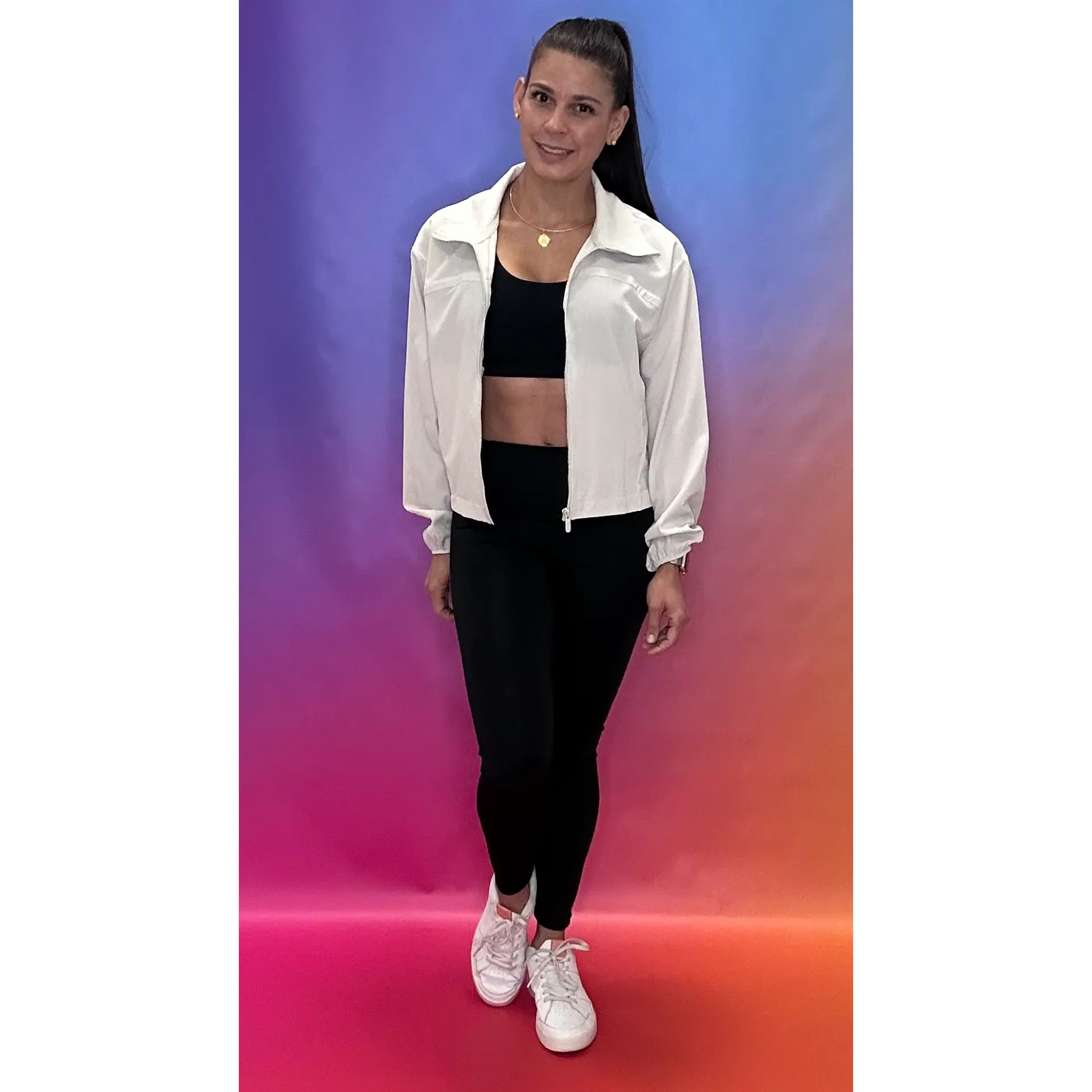 Hope Jacket Beige/White