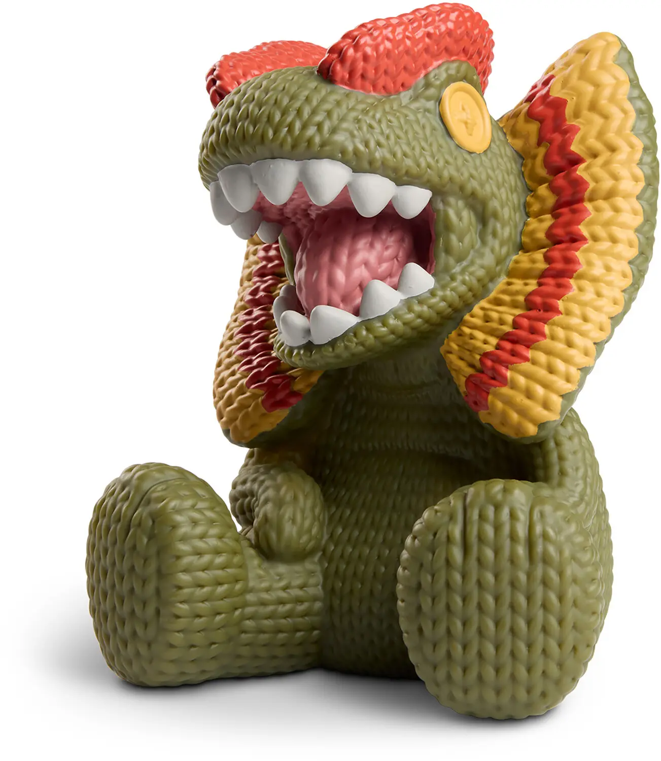 Handmade by Robots - Jurassic Park Dilophosaurus #127 Dinosaur Figurine, Vinyl Collectible Figure