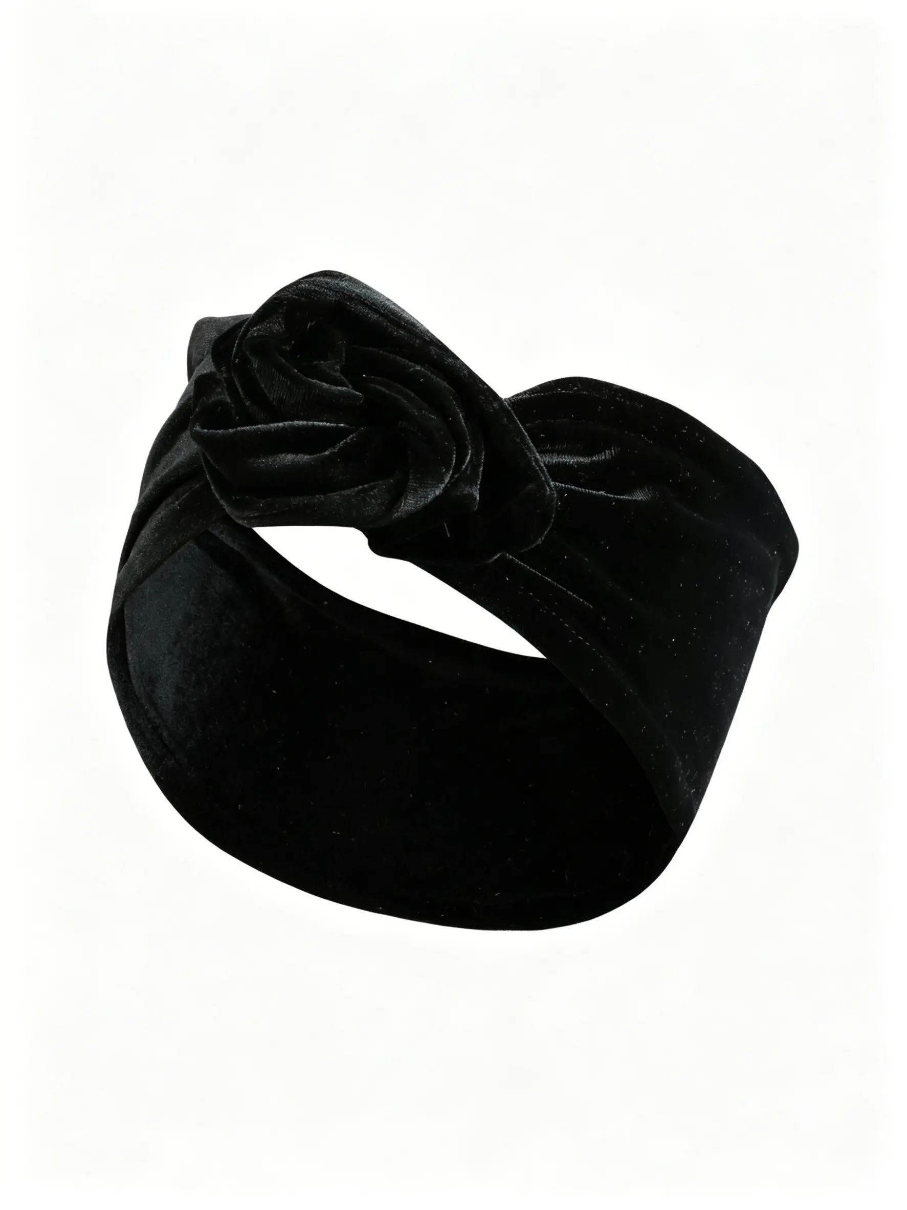 New Patterned Wire Hairband Hair Styler Women's Wide Brim Headscarf Velvet Flower Hair Bun Headband Hair Accessory Knotted Headband Headbands Women