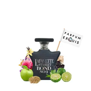 Premium Amber Vanilla Eau de Parfum 3.4 oz – Fresh Apple Citrus Woody Long Lasting Unisex Fragrance