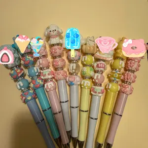Kawaii handmade bead pen