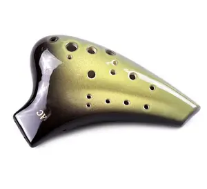 Double Ocarina in C Major with Two Octave Range
