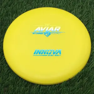 Innova XT Aviar Putter with Burst Logo Stock Stamp - 160.0g - Solid Yellow