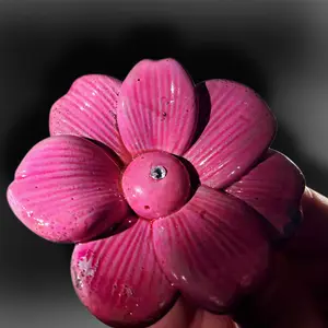 Cabinet Knobs, Handpainted Multicolor Handmade Floral Designs for Door Handles Wardrobe Kitchen or Make Up Cabinets Drawer Dresser Cupboard Pulls