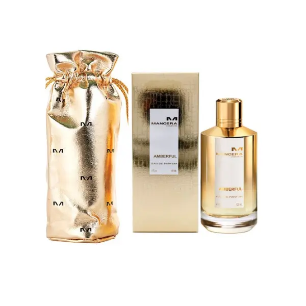 Mancera Amberful for Unisex Eau de Parfum Spray, 4.0 Ounce