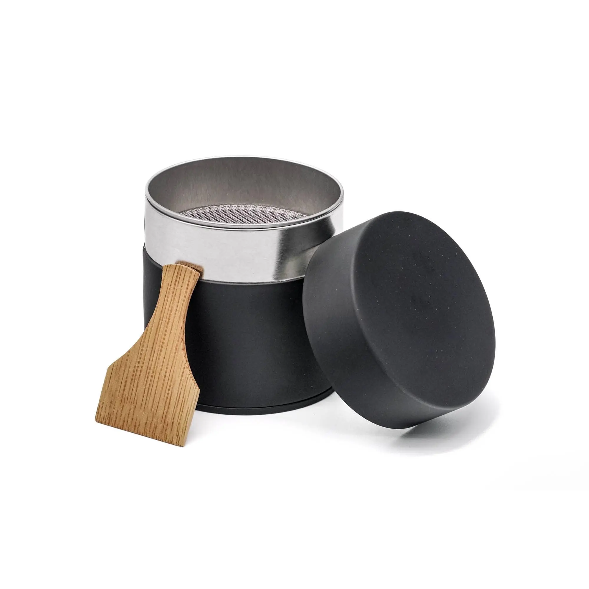 Matte Metal Matcha Sifter Canister
