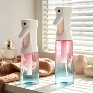2026 New Continuous Ultra Fine Mist Spray Bottle, Multipurpose Handheld Water Sprayer for Hair Styling Salon Makeup, Plants Pets Cleaning, Compatible with Garment Steamer & Steam Iron, Summer Home Travel Atomization Spray Bottle