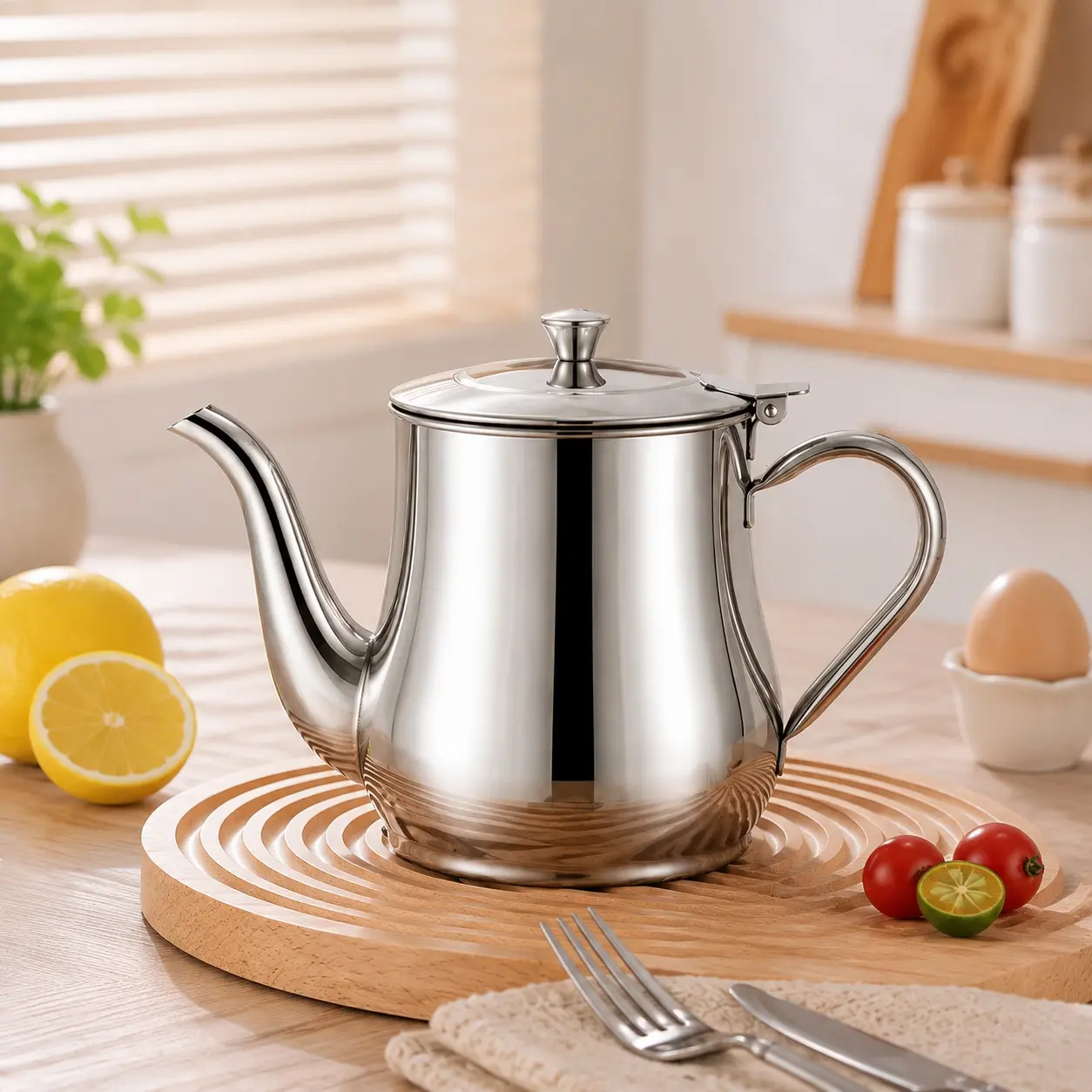 1500ML Stainless Steel Kitchen Oil Dispenser, Leakproof Oil Bottle with Filter Screen, Multi-purpose Condiment Bottle, 1500ML Large Capacity Cooking Oil Container for Frying Oil, Bacon Grease & Everyday Cooking