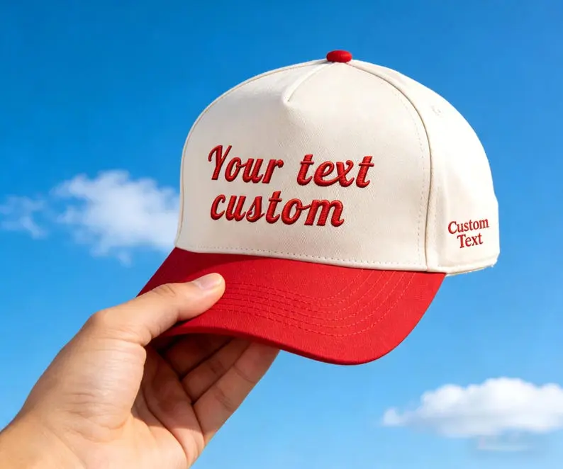 Custom Baseball Cap,Personalized Trucker Hat,Custom Trucker Hat,,Embroidered hat 3D text, logoCustom Hat with Name, Bachelorette Party Hat