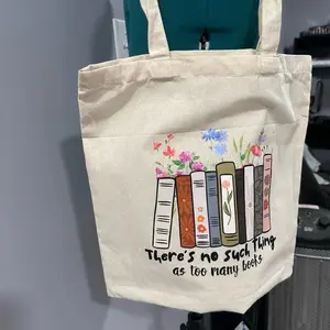 No Such Thing as Too Many Books Book Bag - Versatile and Functional Design for Everyday Use