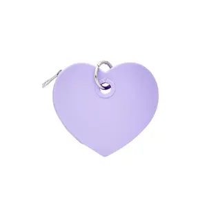 Heart Pouch - In The Cabana Silicone, Compact Design, Plain Pattern, Ideal for Travel & Everyday Use, Durable Lightweight Material