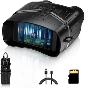 4K Night Vision Binoculars! 3'' HD Screen & 5000mAh Battery - Perfect for Camping & Security