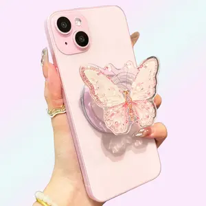 Strong Magnetic Phone Grip Stand with Expanding Cute Durable Stylish Design | Hands-Free | Secure & Strong Magnet Holder for Magnetic phones and Cases