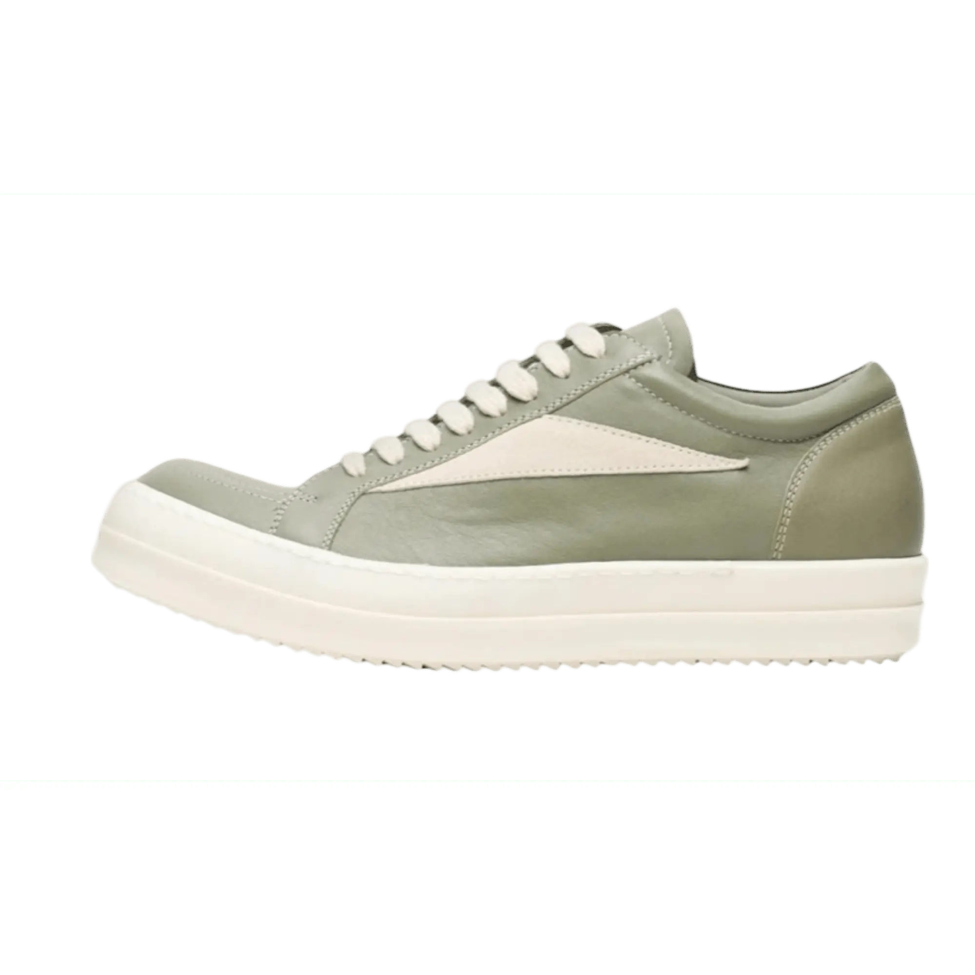 Rick Owens Vintage Low Sneaks Celadon Milk