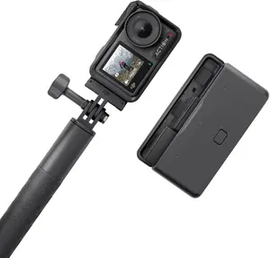 DJI Osmo Action 4 Adventure Combo, 4K/120fps Waterproof Action Camera with a 1/1.3-Inch Sensor, 10-bit & D-Log M Color Performance, Up to 7.5 h with 3 Batteries, Outdoor Camera for Travel, Biking