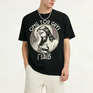 Graphic Tees OMG You Guys I Never Said That Shirt Funny Sarcastic Quote T-Shirt Cotton Menswear Womenswear