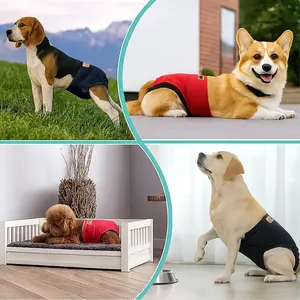 Pet Diapers for Dogs & Cats, Reusable Washable Puppy Nappies, Comfortable Pet Underwear for Female Animals, Easy Clean Dog Supplies