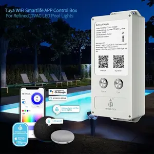 Moyas Pool Services Light Transforme 12v 150watts LED Pool Light Controller with Tuya Smart Life App & WiFi/Bluetooth - Pool Light Control