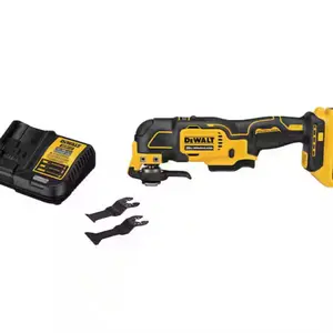 DEWALT ATOMIC 20V MAX Cordless Brushless Oscillating Multi Tool with (1) 20V 2.0Ah Battery and Charger
