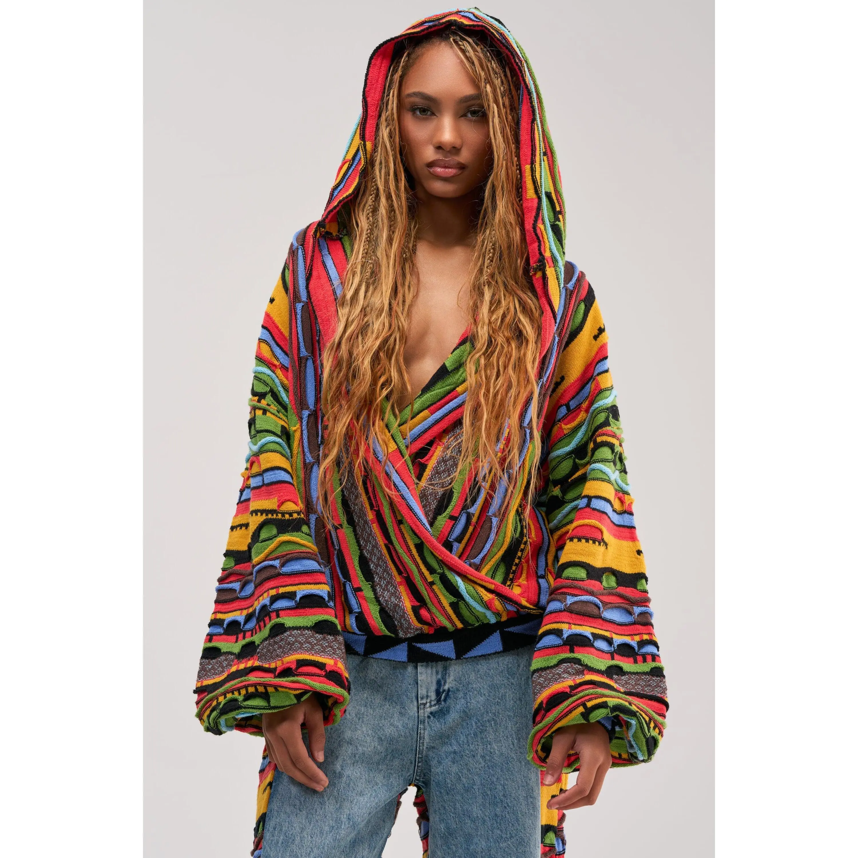 ONE OF ONE WRAP SWEATER