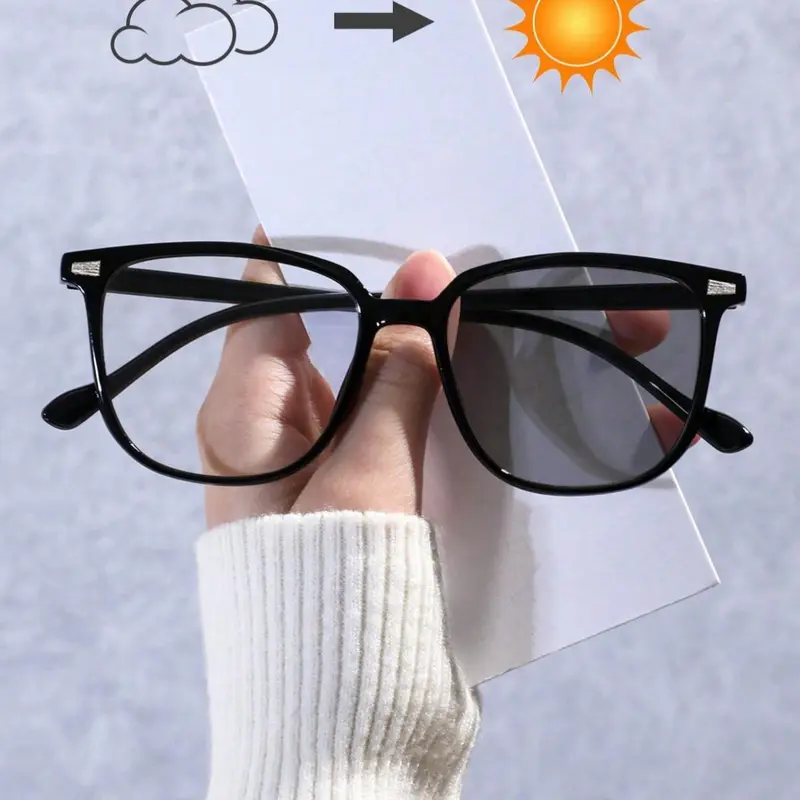 Unisex Simple Style Glasses, Trendy Casual Square Frame Glasses for Everyday, Fashion Accessories for Outdoor Activities, Stylish Trendy Eyewear, Casual Eyeglasses, Square Frames Eyeglass