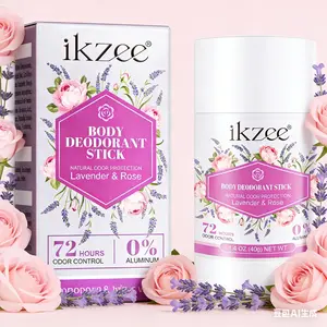 Ikzee Body Care Freshening Deodorant Stick, Body Odor Remover, Effective Summer Sweat Odor Removal, Sweat Control, Neutralizes Odors, Keeps Full Body Fresh Natural, Pleasant Fragrance