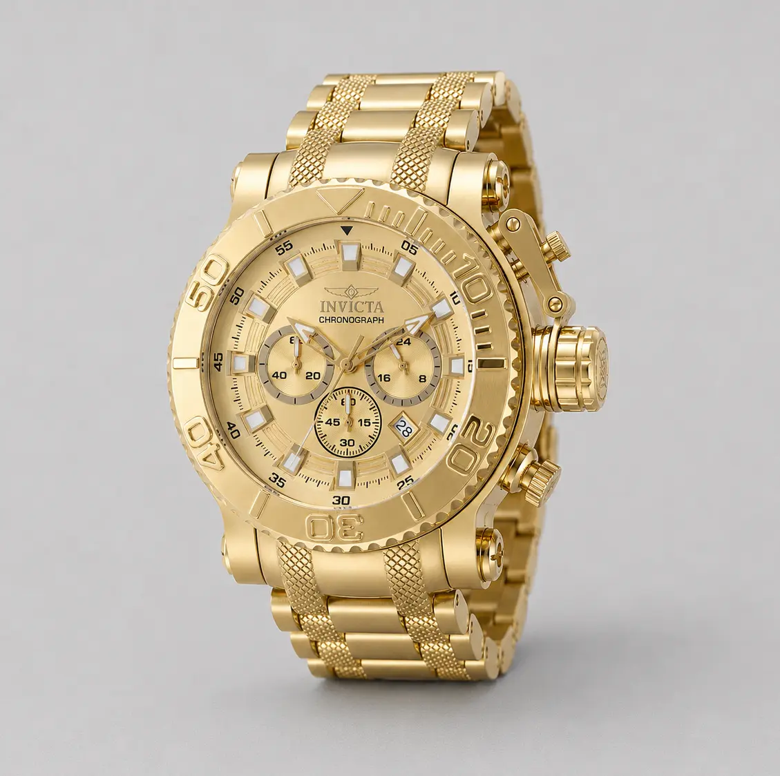 Invicta Coalition Forces Synarchy Men's Watch - 52mm. Gold (50115) 100% Original