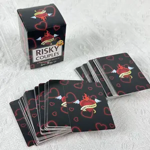 Risky Couples Passion Boost Cards, 150 Bold Challenges, Ignite Couple Night Spark, Adult Conversation Cards + Drinking Challenge, Couple Card Game