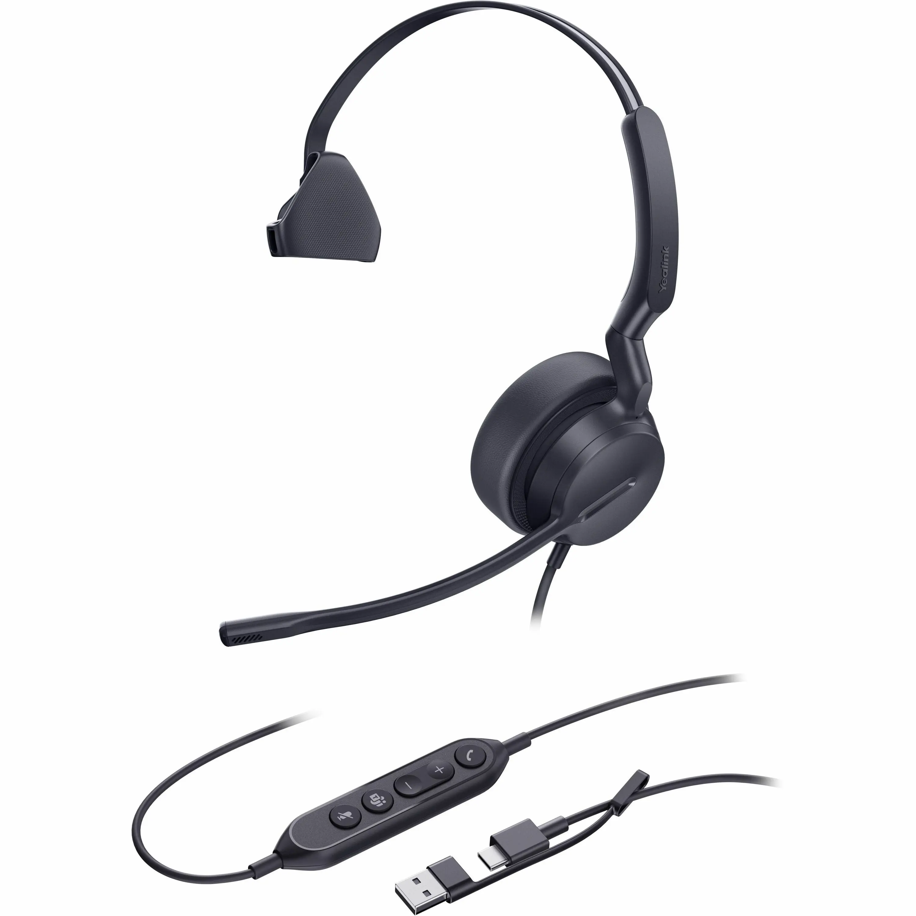 Yealink UH42 Headset, 1.97 ft, USB Type C, Wired Yealink UH42 Headset, 1.97 ft, USB Type C, Wired