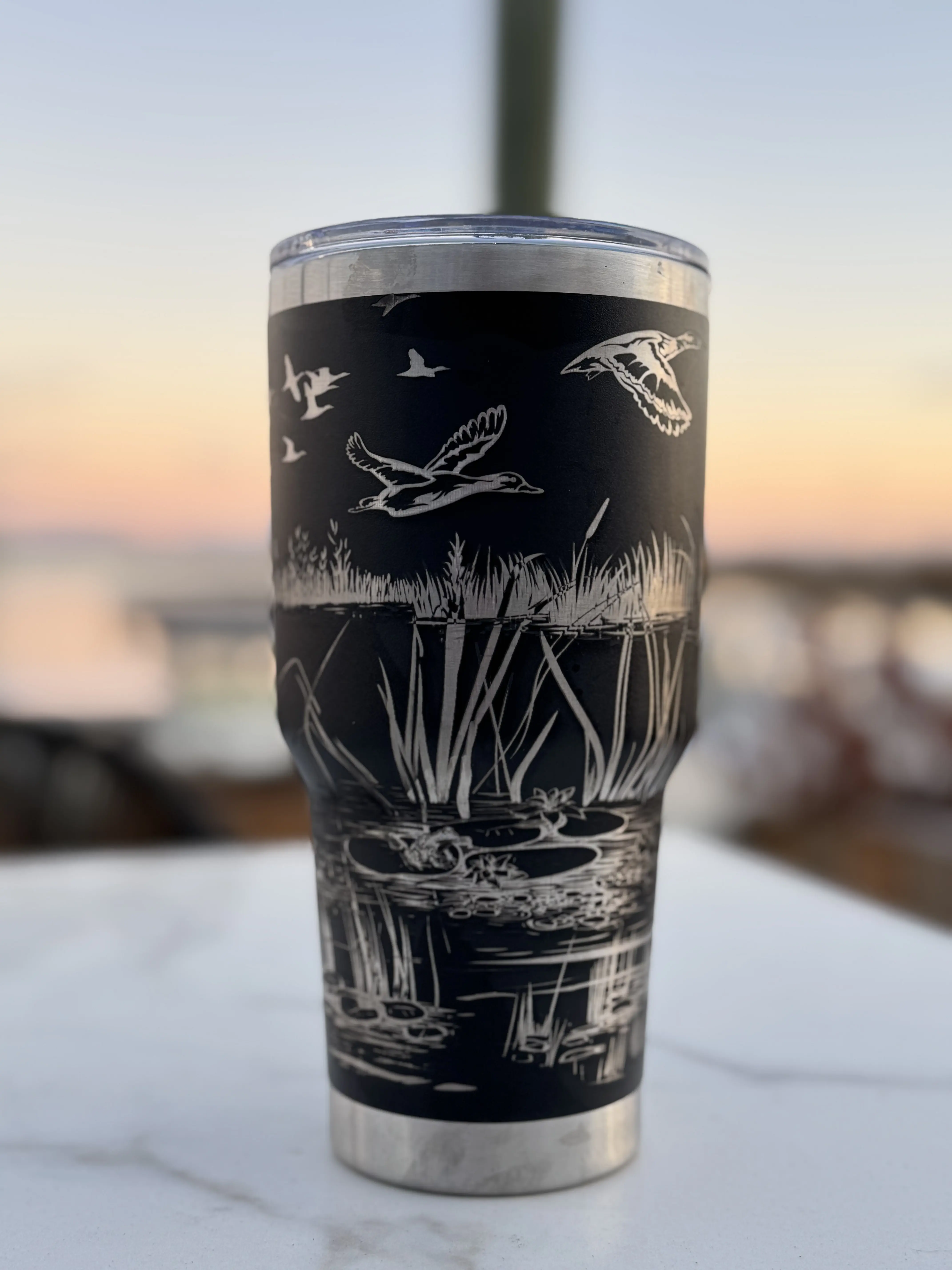 30 oz unbranded duck hunter theme tumbler 30 oz unbranded duck hunter theme tumbler
