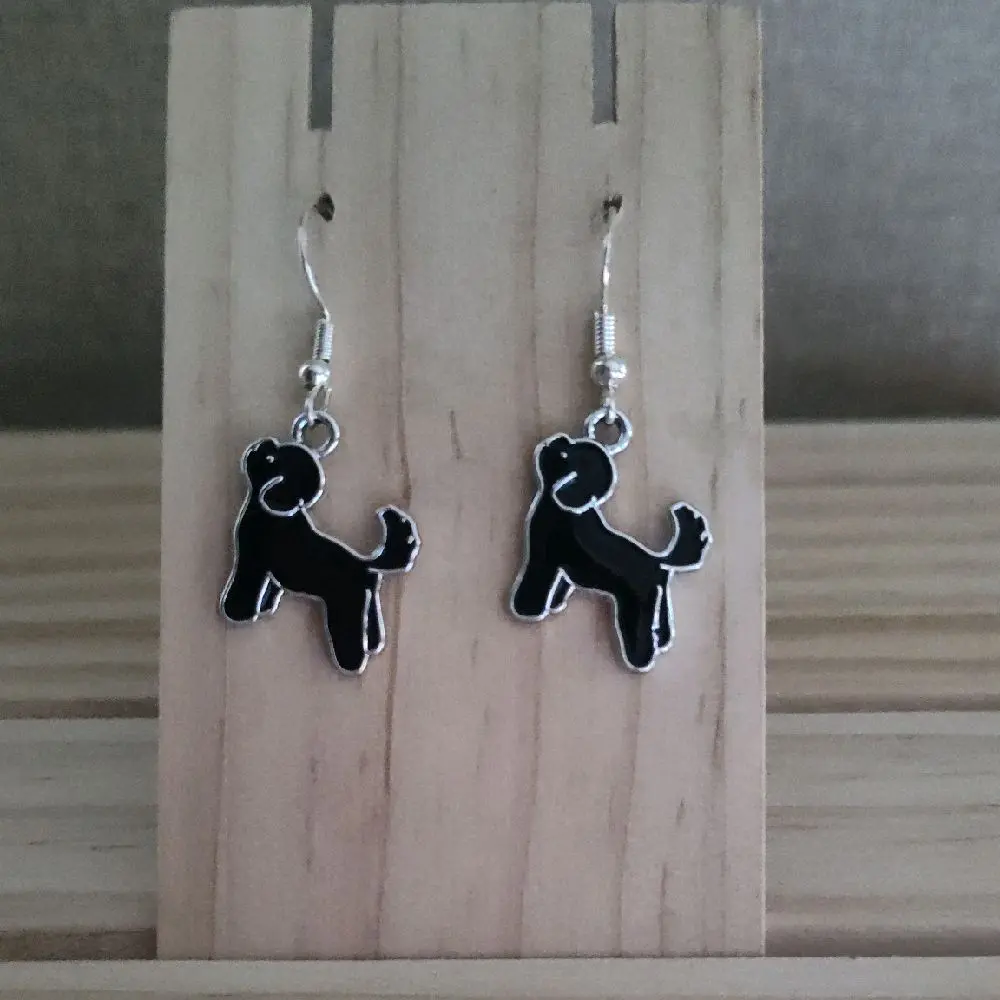 Dog Earrings