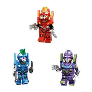 EVA NEON GENESIS EVANGELION Animation Peripheral Toys Asuka Shinji Rei Mari Small Doll Anime Action Model Figures Collection