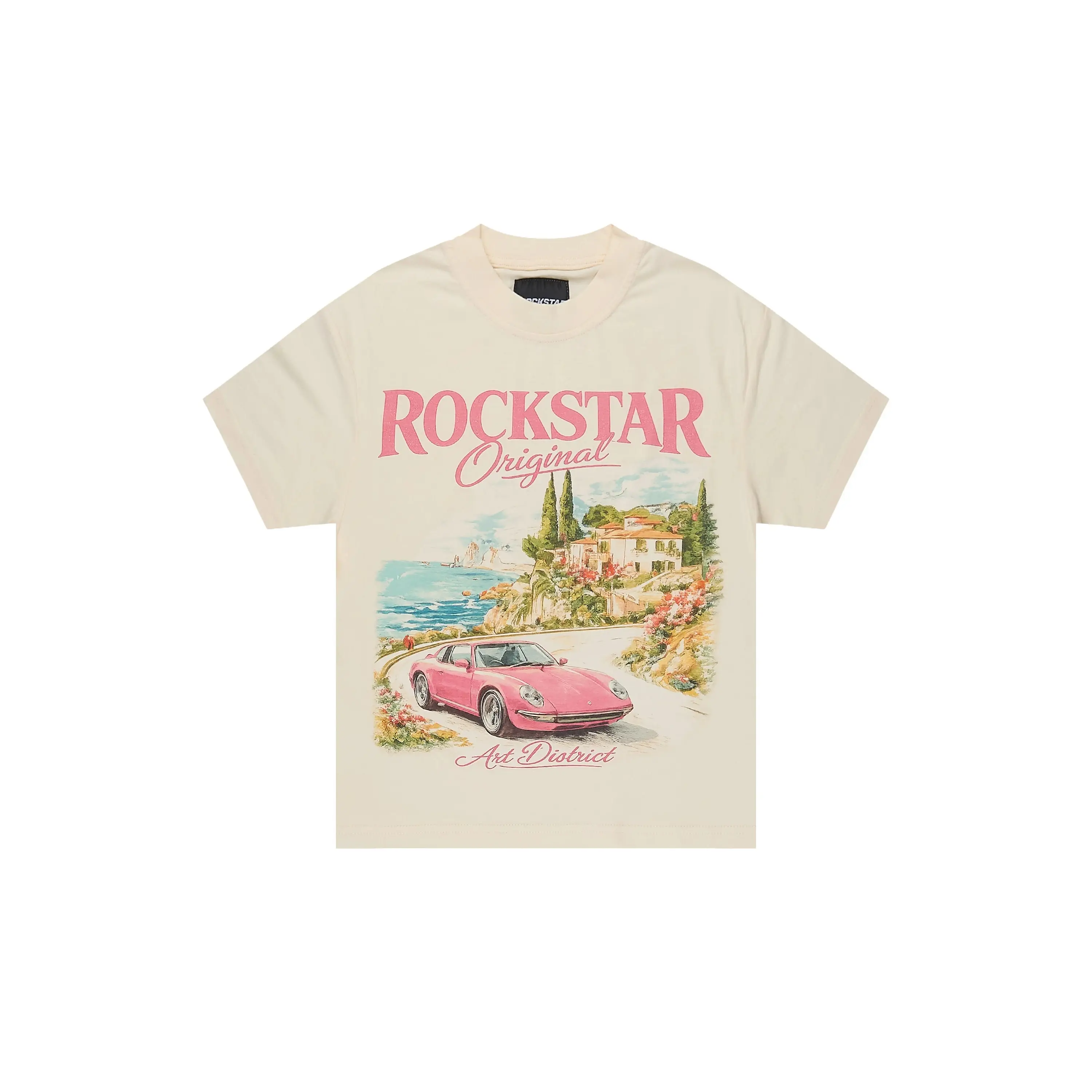Girls Castona Sand Graphic T-Shirt