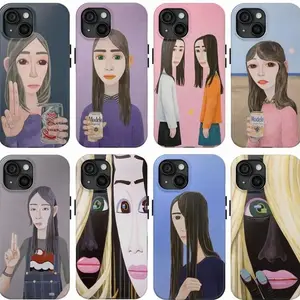 Raf Simons x Brian Calvin Themed Phone Case, Premium Matte Texture Cover For IPhone 17 & more