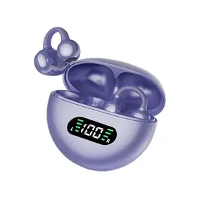 Wireless Open-ear Headphone, TWS Earbuds with Charging Case, Lightweight Wireless Earbuds, music couples earpods Stereo Sound Earphone for Android & iPhone, Bluetooth-compatible Earbuds for Sports, Audio, Wireless Earbuds Headset