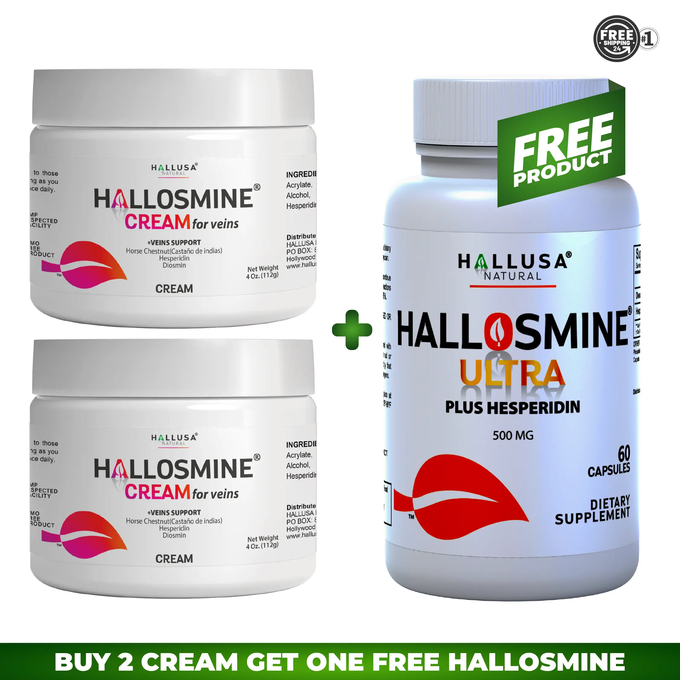 FREE ULTRA + 2 CREAM