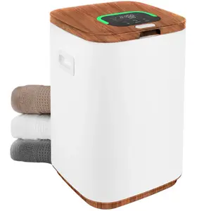 Kayoura Towel Warmer for Bathroom, Large Bucket Fits Two 40"x70" Oversized Towels or Robes, Portable Electric Towel Heater with 24H Delay Timer & Auto Shut Off, Luxury Spa Gift for Him or Her electric blanket heater hot towel bucket spa accessories bathro