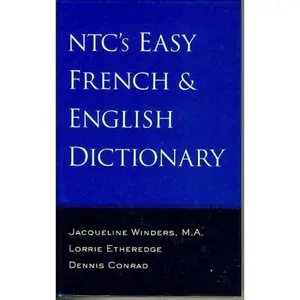 USED-NTC's Easy French & English Dictionary (English and French Edition) by Jacqueline Winders (Hardcover)