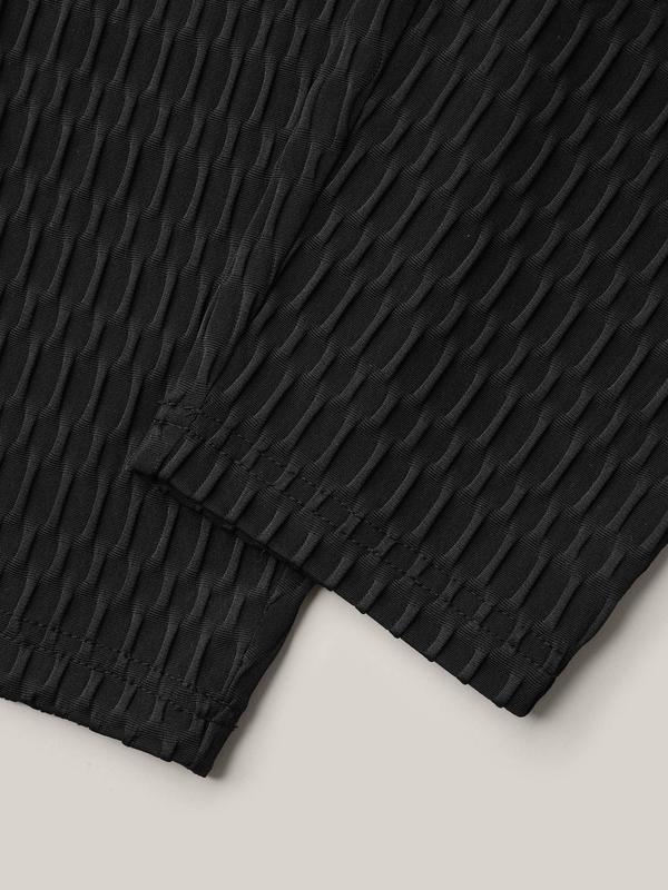 BLOOMCHIC Textured Wide waist Super Stretch Leggings Fit Pocket Casual Women Bottom thick thigh pants work outfits women baggy pants wide leg sweatpants