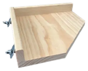 Small Animal Pine Corner Ledge