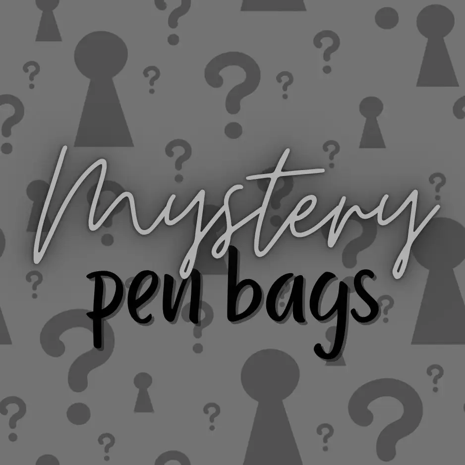 Mystery Beaded Pen Bags - focal pens