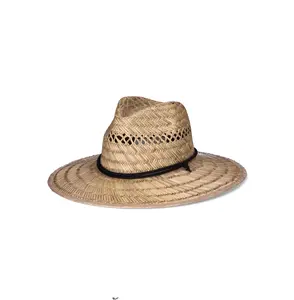 Men's Straw Lifeguard Hat