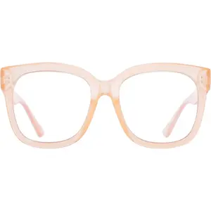 Blue Light Glasses for Women Square Chunky Bluelight Computer Glasses Reduce Eye