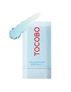 Cotton Soft Sun Stick SPF50+ PA++++ - 19gm - Lightweight Sunscreen Stick for Face Facial Matte Moisturizing Skincare